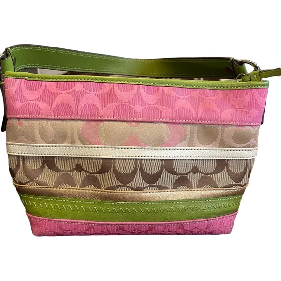 Coach Signature Sufflette Canvas bag - Picture 2 of 10